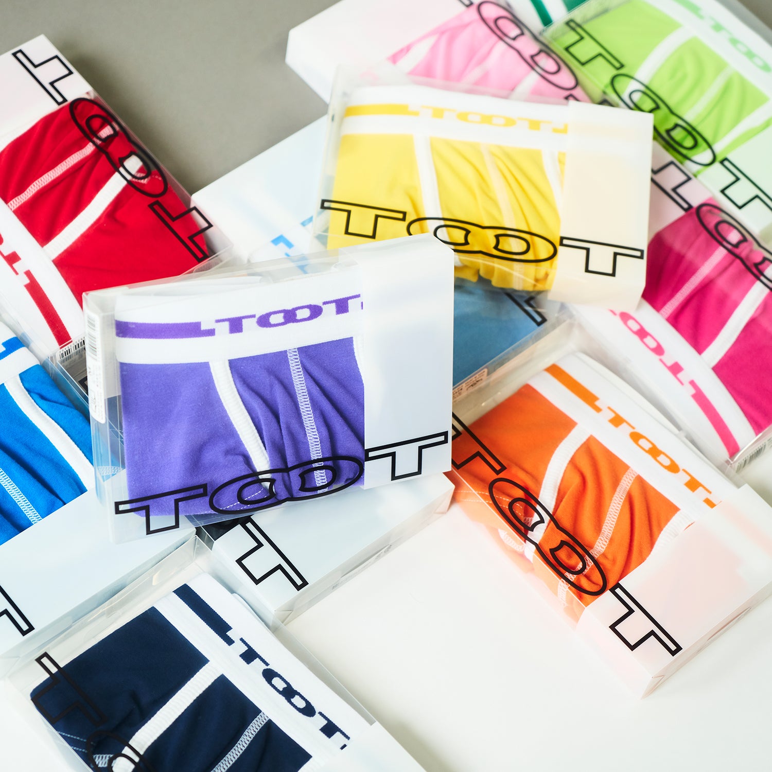 TOOT Underwear Piece Dyed Cotton Brief Navy (Online Only)
