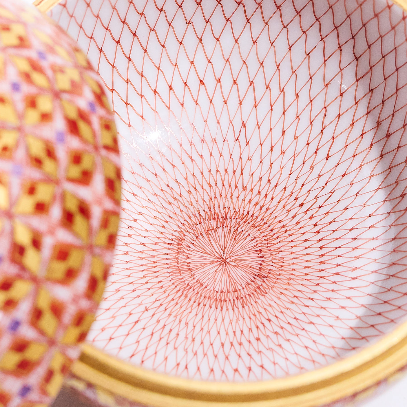 Kutani Ware Porcelain Case