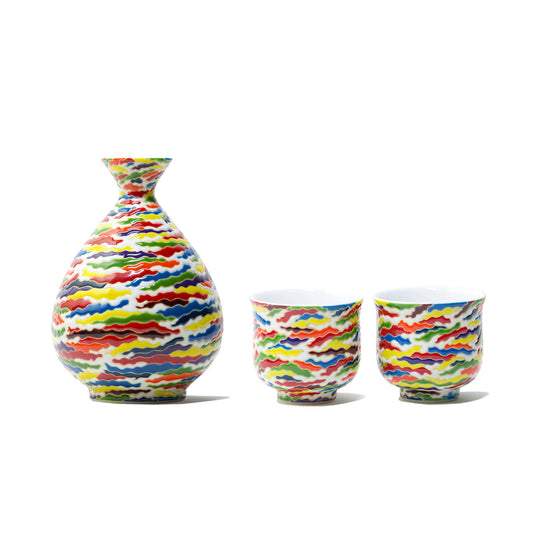 Gumpu Nakamura Kutani Sake Drinkware Set