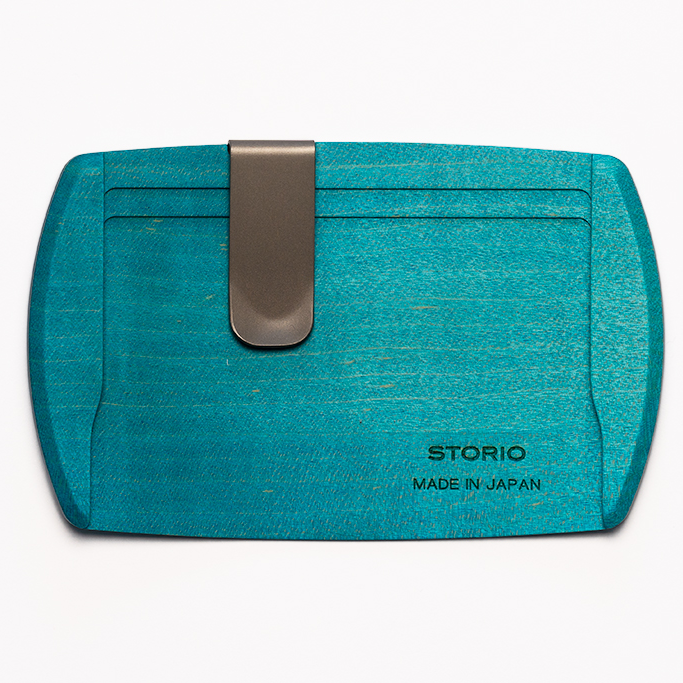 Minimalist wallet with money clip