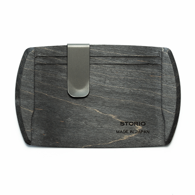 Minimalist wallet with money clip