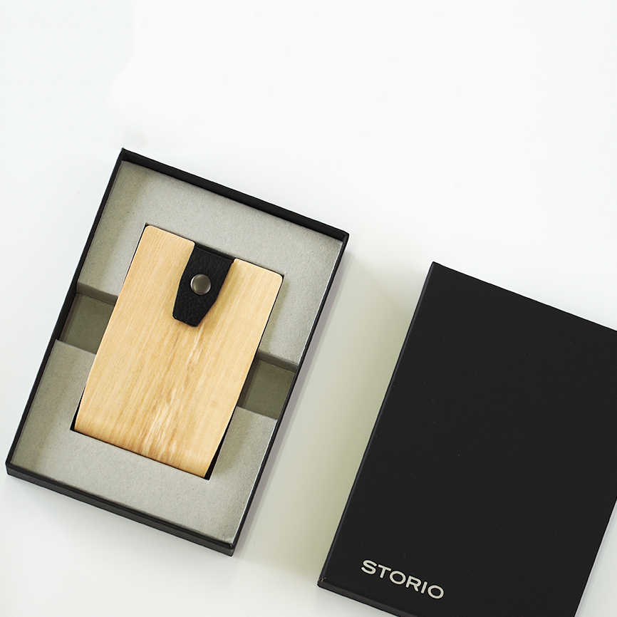 Vertical Compact Business Card Holder