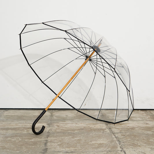 Clear Japanese Vinyl Umbrella – Stylish, Lightweight, and Built to Last