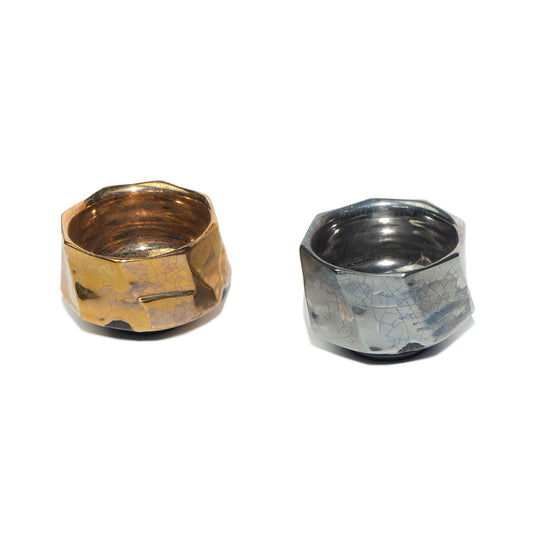 Hagi ware guinomi sake cup