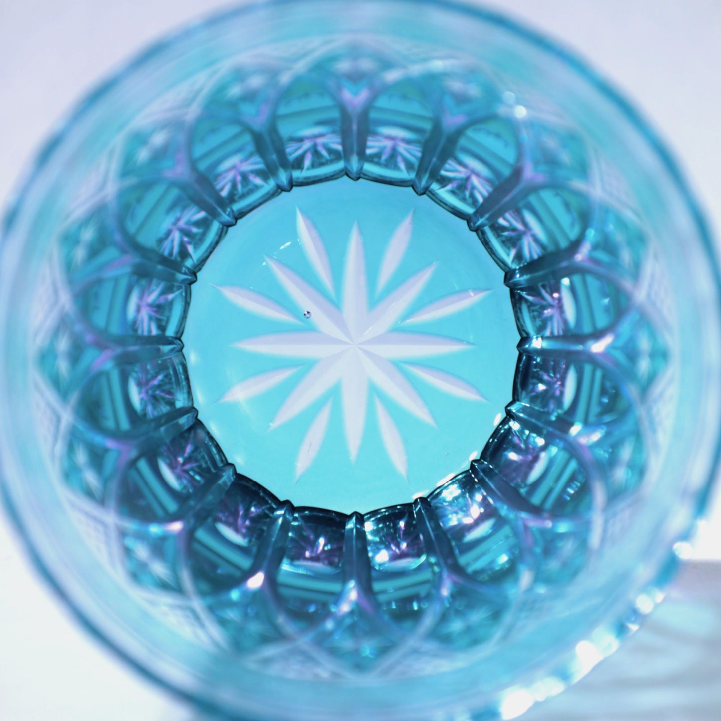 Japanese style cut glass "Baroque"