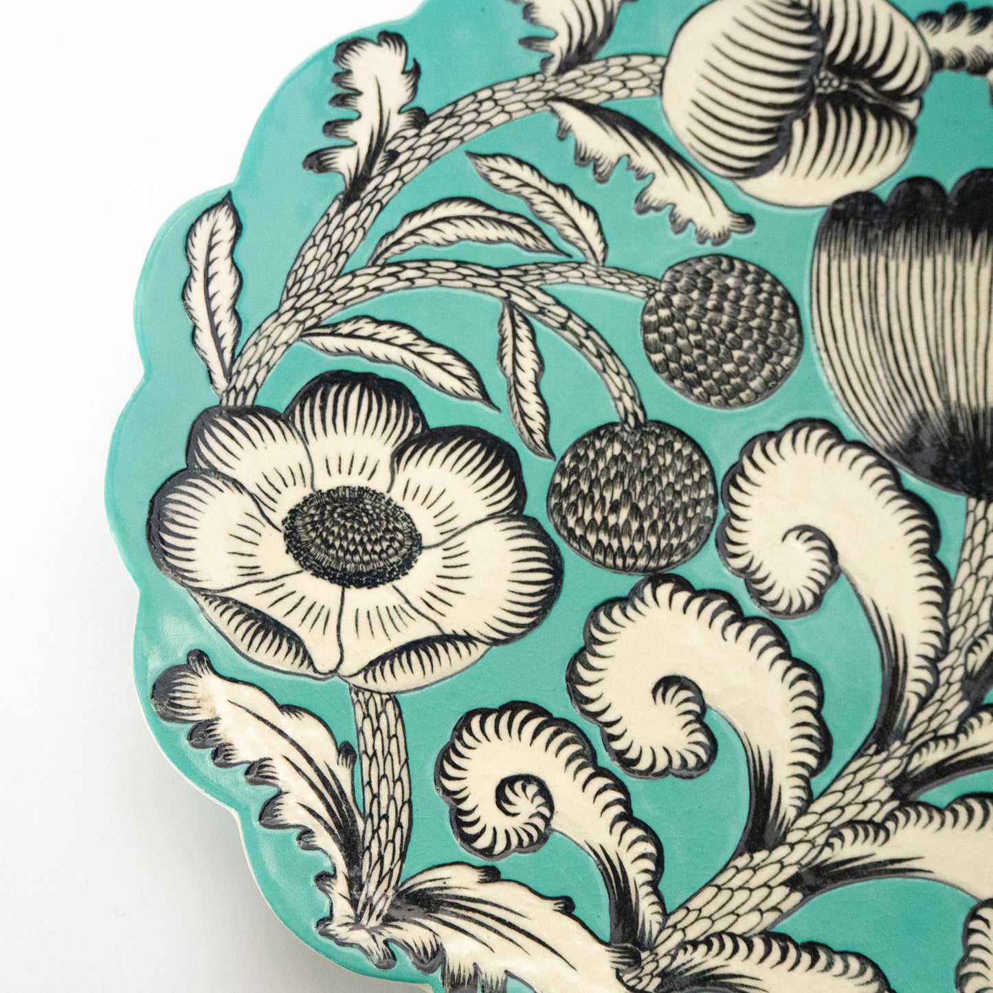 Large Art Platter by Natsumi Noda