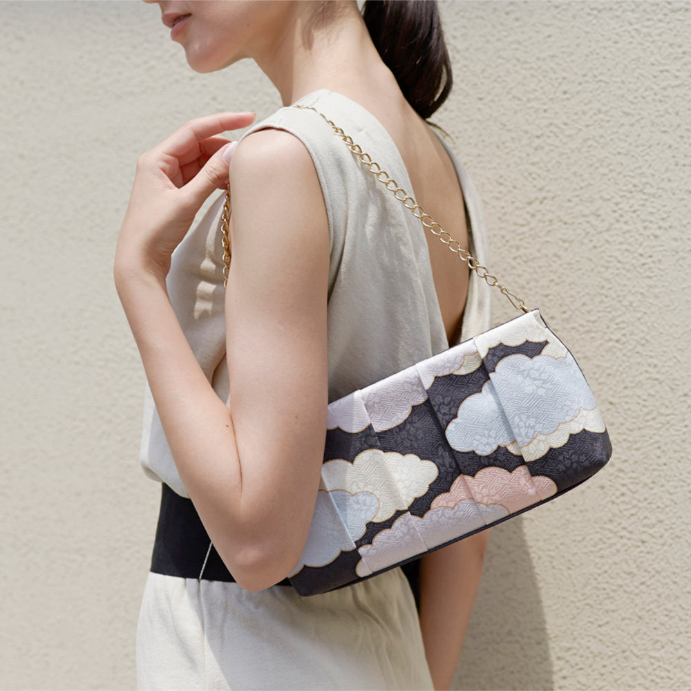 Kimono Fabric Clutch Bag