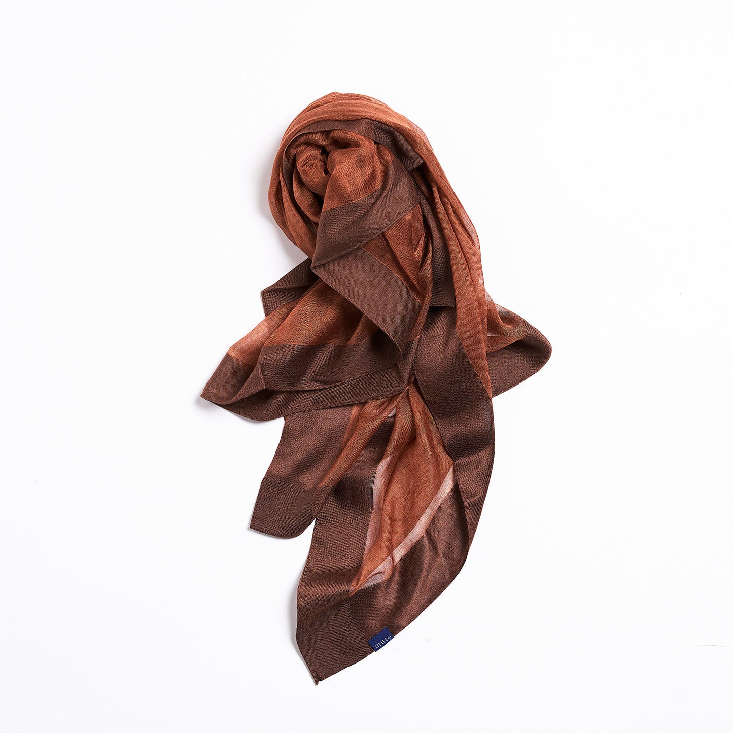 Silk Cashmere Stole "Frame"　