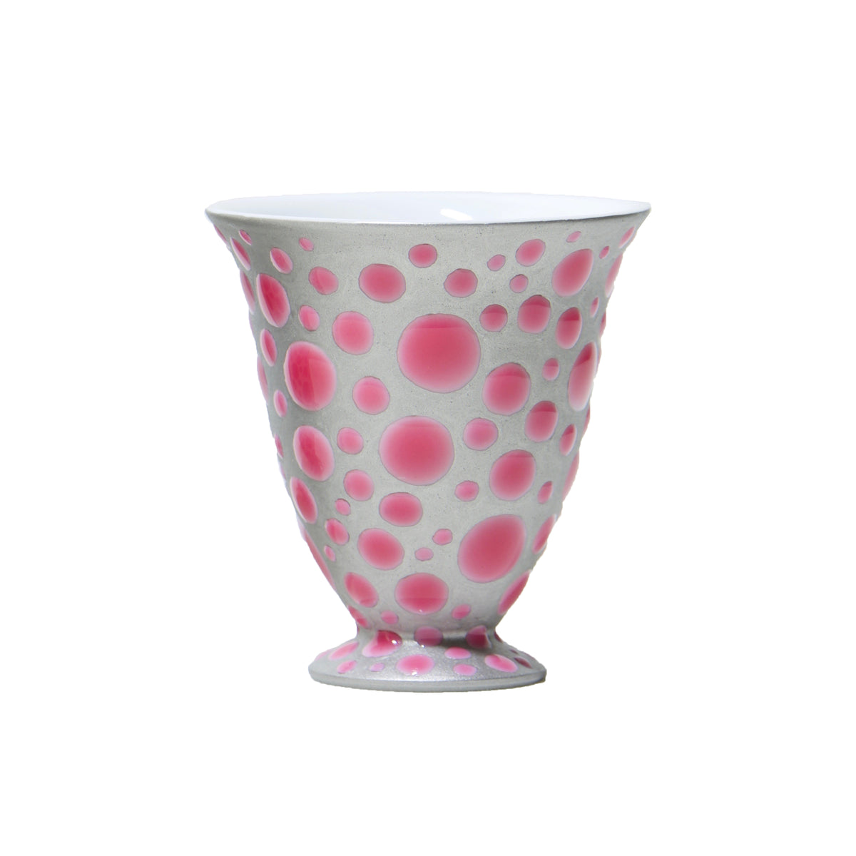 Gumpu Nakamura Kutani Ware Cup<br>"Memory of Water" Pink
