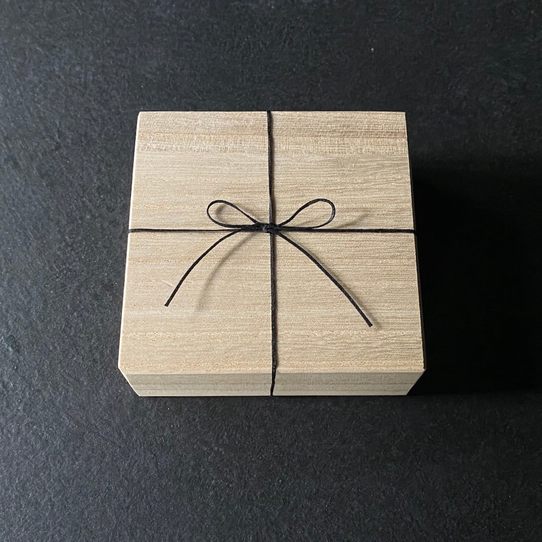 Wooden storage box