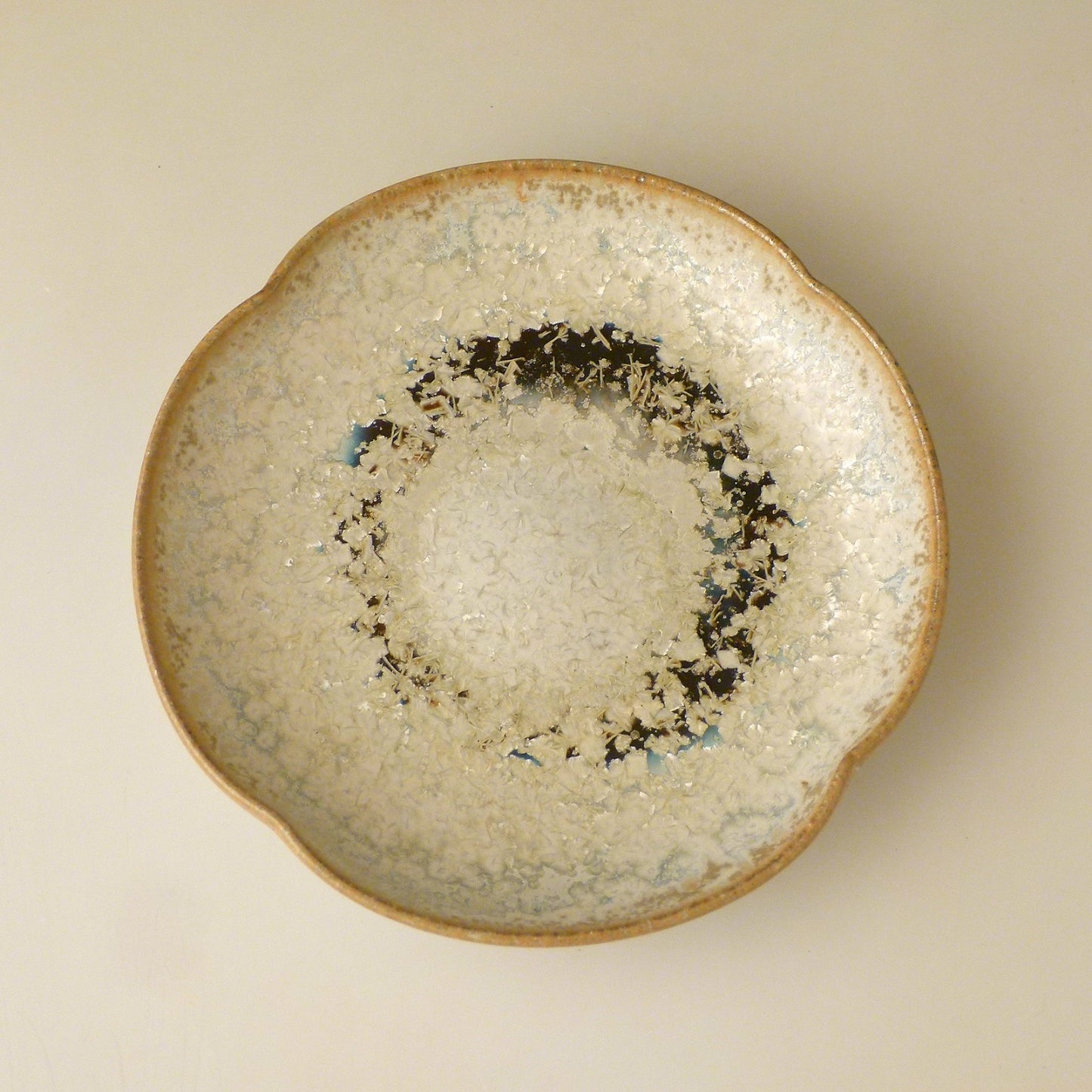 Galaxy Glaze Pottery Cup & Saucer　