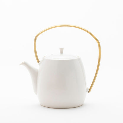 Susumuya Chaten Susumu Dobin Teapot, Large (3–4 people): approx. 30.4 fl oz (900 ml)<br>H 7.9 in (200 mm) incl. handle, W 7.5 in (190 mm) incl. spout