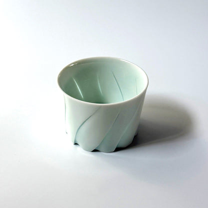 Hiroshi Taruta Porcelain Rocks Cup (Small)<br>Style 1: φ 8 × H 5.8 cm