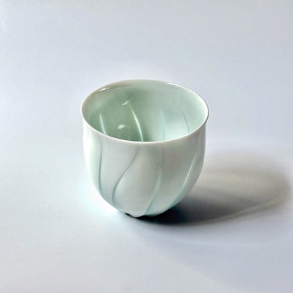Hiroshi Taruta Seto Porcelain Tea Cup<br>Style 1: φ 8 × H 7.5 cm