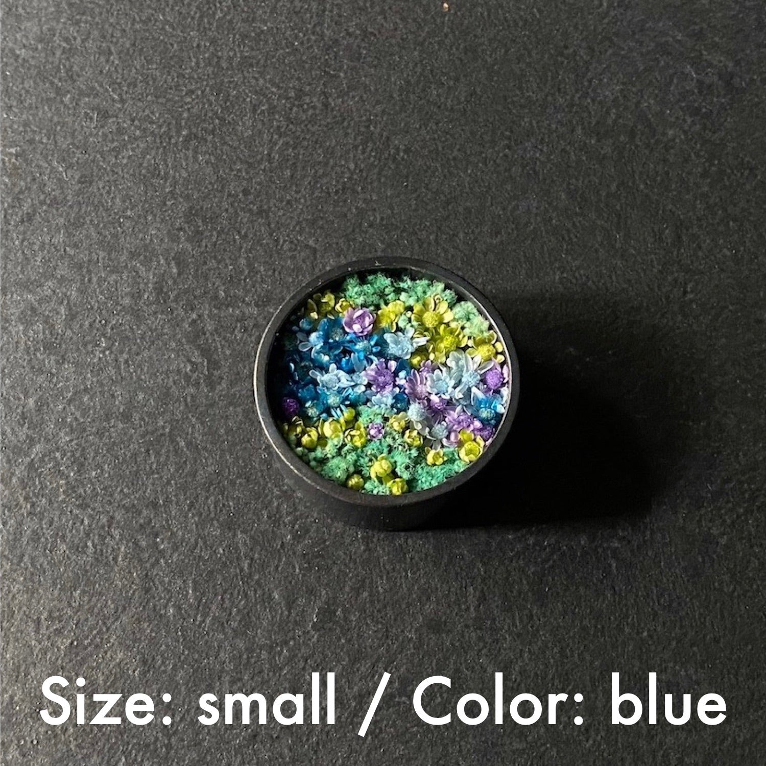 Size: small / color: blue