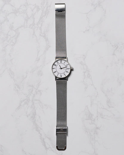 Dial Color: White / Case Size: 30 mm