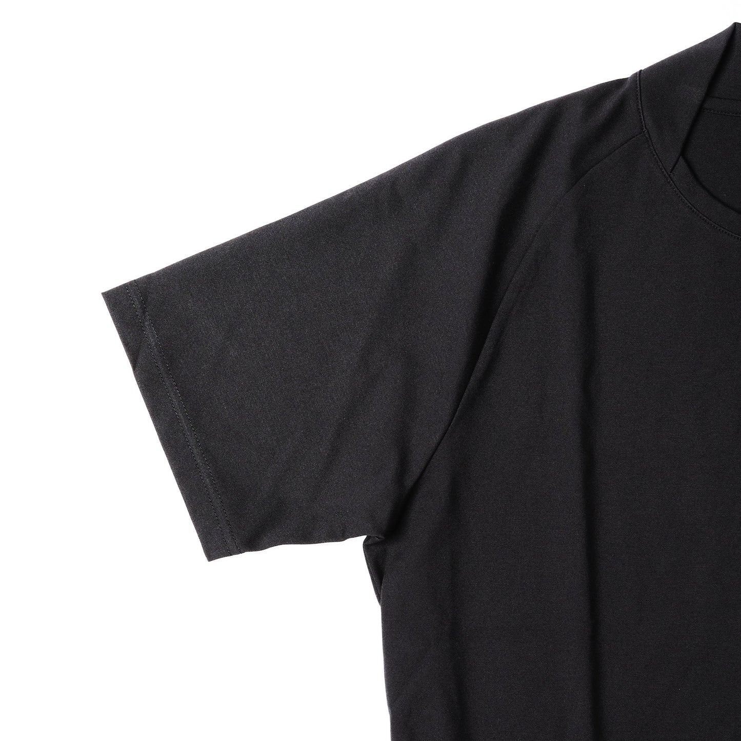 Jacket Inner Tee — Raised Collar, UV-Cut