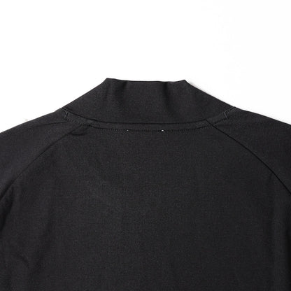 Jacket Inner Tee — Raised Collar, UV-Cut