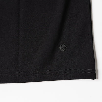 Jacket Inner Tee — Raised Collar, UV-Cut
