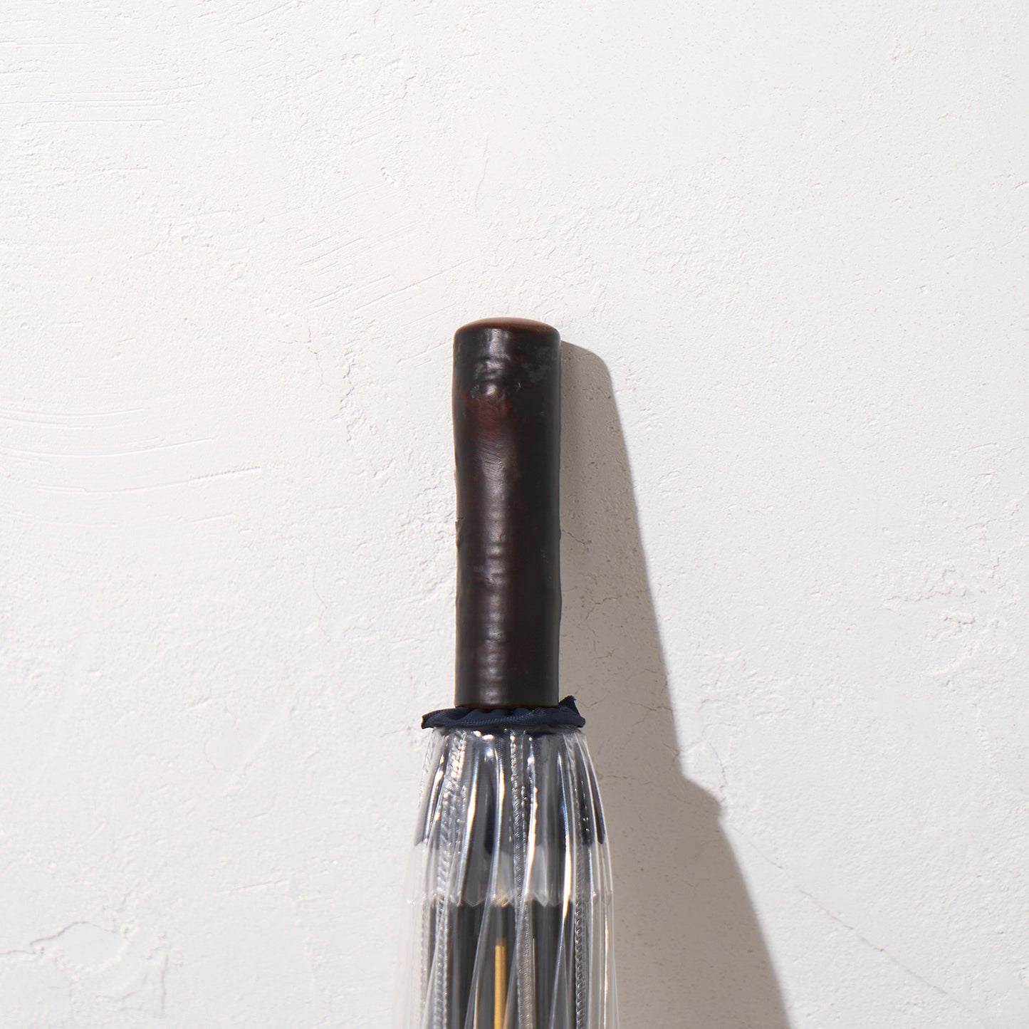 Ferrule: natural cherry wood (bark intact)