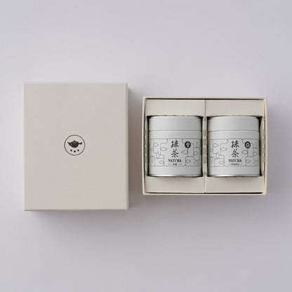 Susumuya Chaten Matcha Two-Tin Set (HAKU + AN)