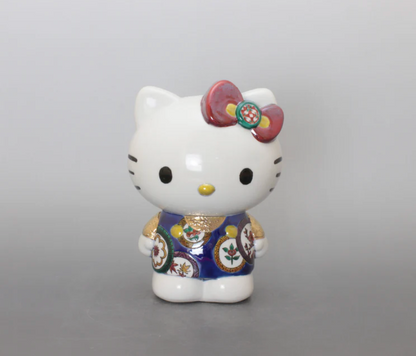 (Exclusive for Mr. Robert Forest) Hello Kitty, Kutani Ware Porcelain by Kazuyoshi Kitamura