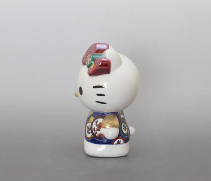 (Exclusive for Mr. Robert Forest) Hello Kitty, Kutani Ware Porcelain by Kazuyoshi Kitamura