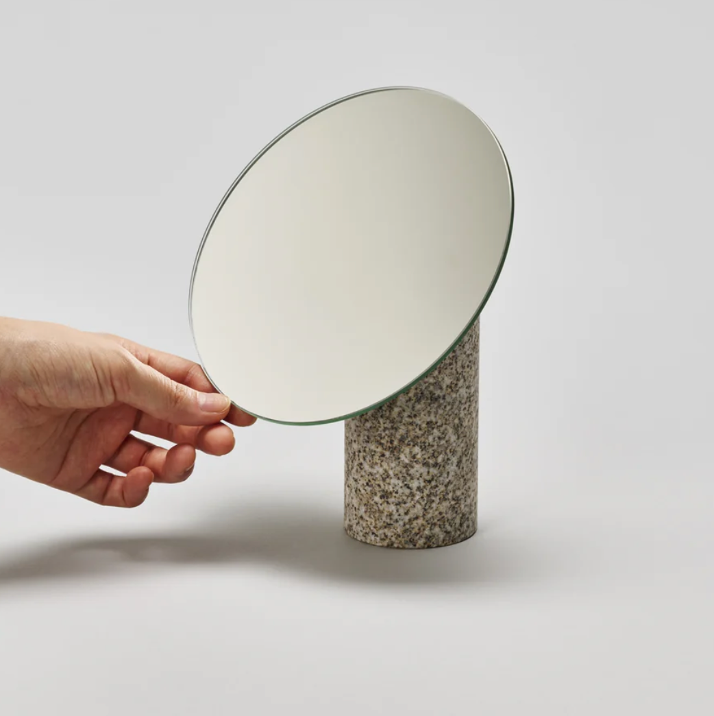 Aji Stone Mirror