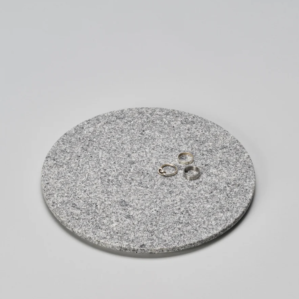 Aji Stone Round Plate 250