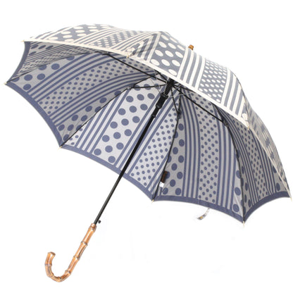 Anti-UV Rain & Sun Umbrella  "Kirie Dots and Stripes"