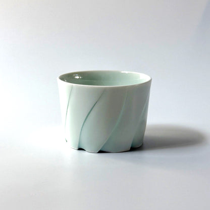 Hiroshi Taruta Porcelain Rocks Cup (Small)<br>Style 3: φ 8 × H 5.8 cm
