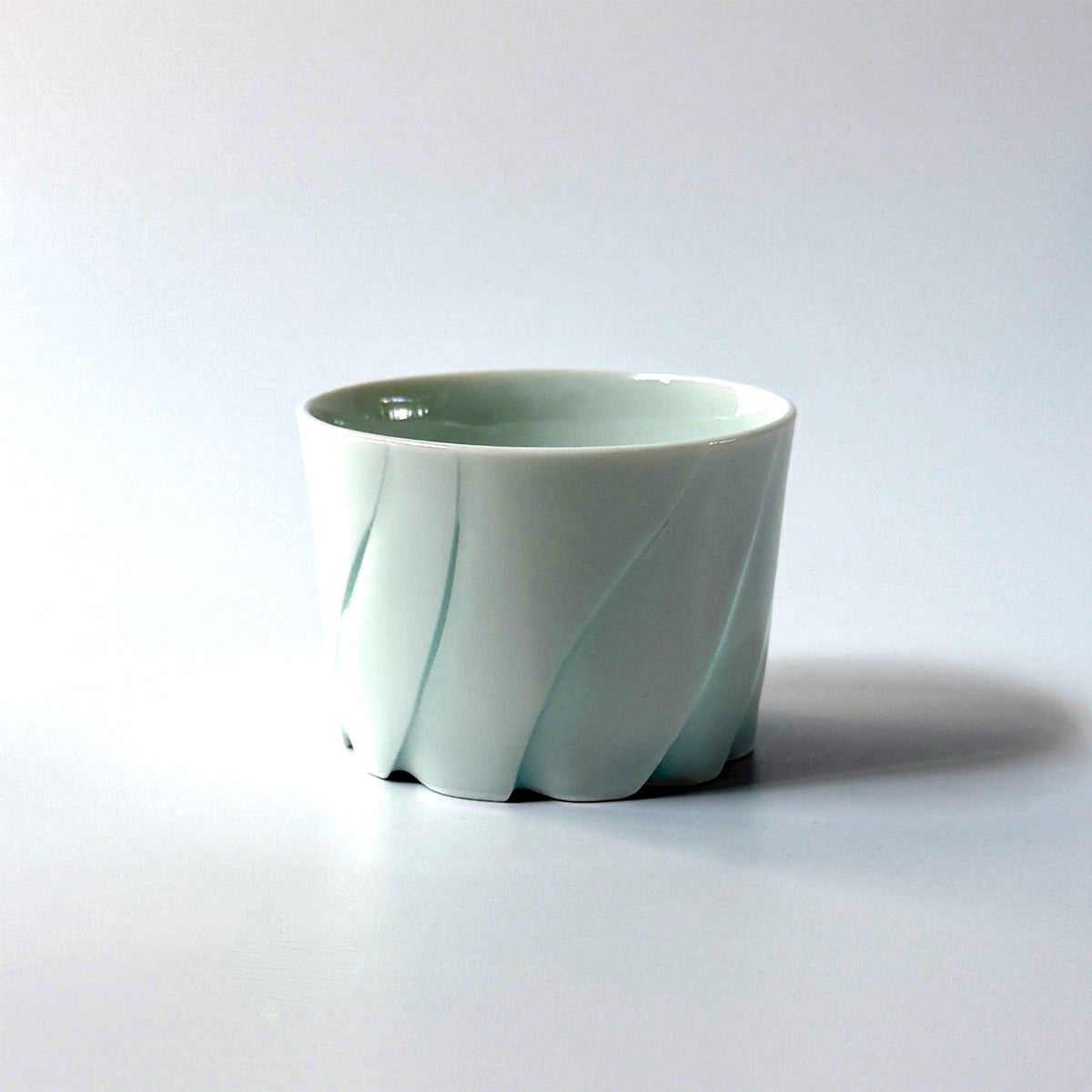 Hiroshi Taruta Porcelain Rocks Cup (Small)<br>Style 3: φ 8 × H 5.8 cm