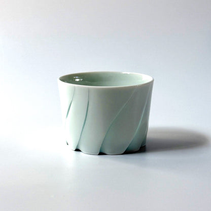 Hiroshi Taruta Porcelain Rocks Cup (Small)<br>Style 3: φ 8 × H 5.8 cm