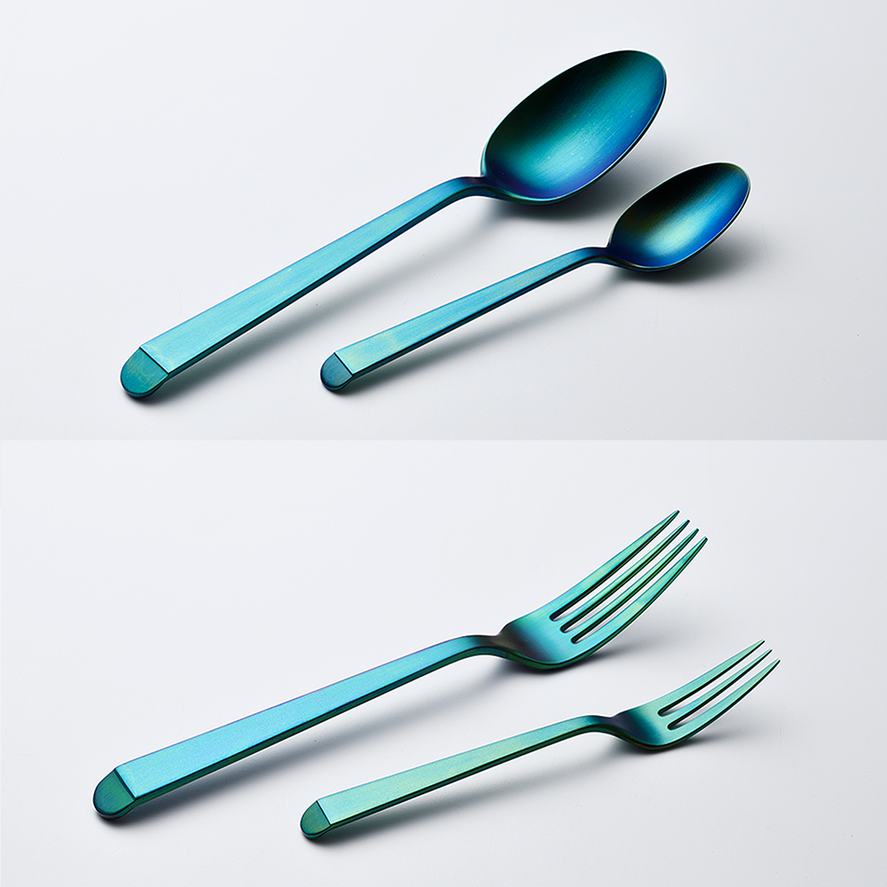 Iridescent Stainless Cutlery Set