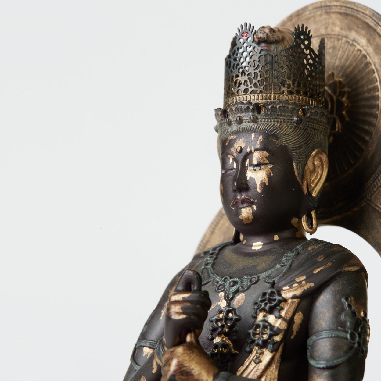 Mahāvairocana Buddhist Art Figurine