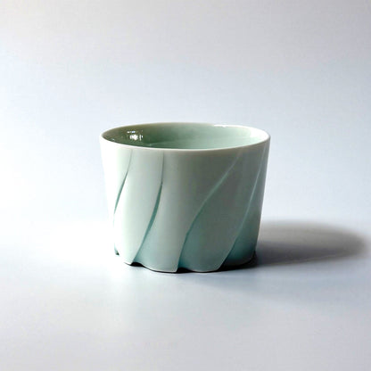 Hiroshi Taruta Porcelain Rocks Cup (Small)<br>Style 4: φ 8 × H 5.8 cm