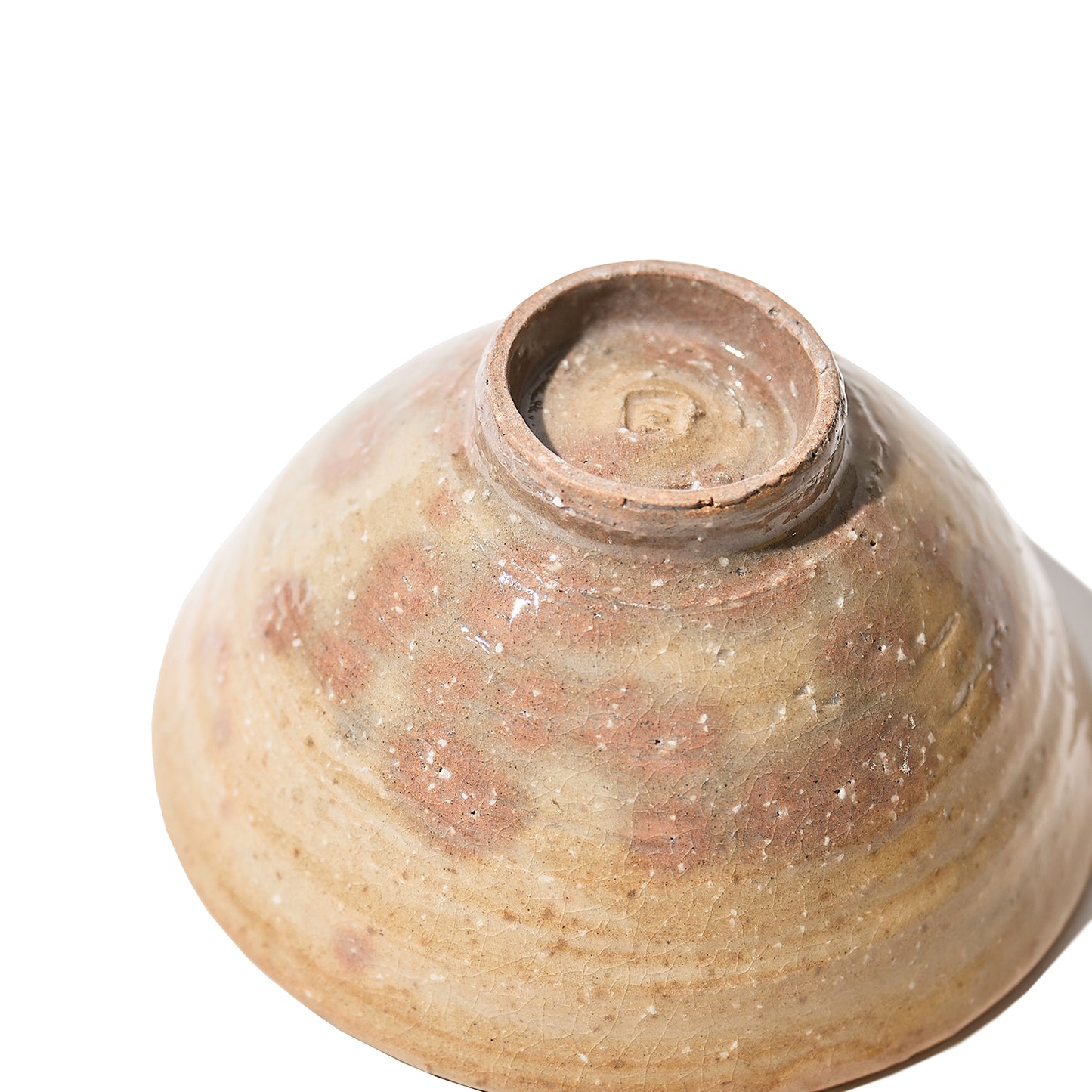 The bowl with brush decoration "Hagiyaki"