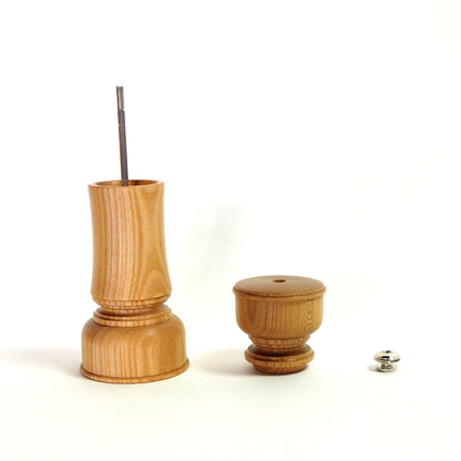 Hand-Turned Salt Mill