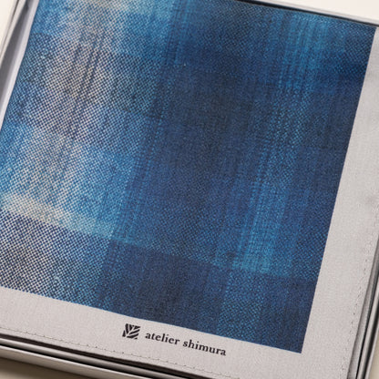 Ai Nōtan Kōshi (Indigo Gradient Check)