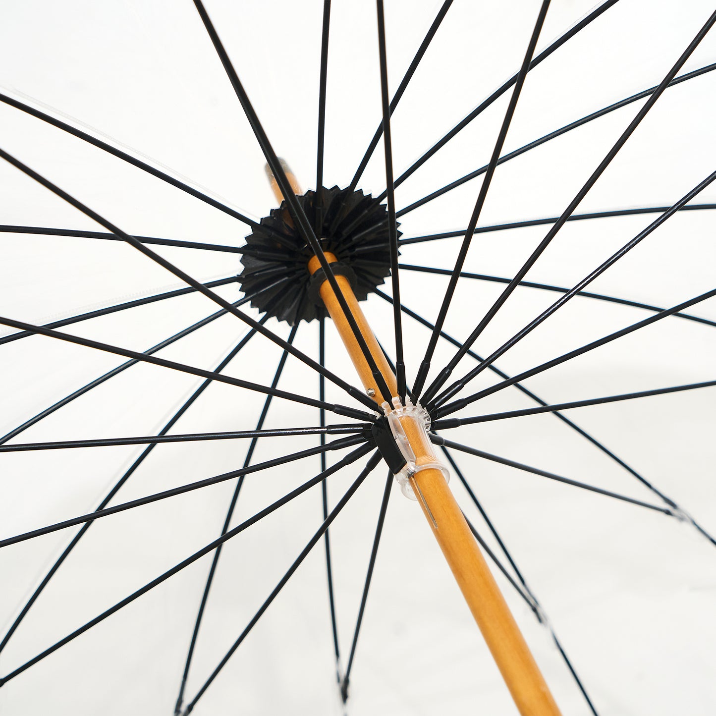 Clear Japanese Vinyl Umbrella – Stylish, Lightweight, and Built to Last