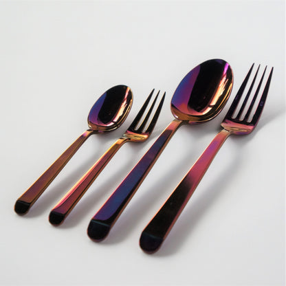 Iridescent Stainless Cutlery Set