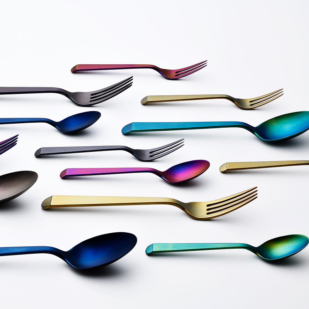 Iridescent Stainless Cutlery Set