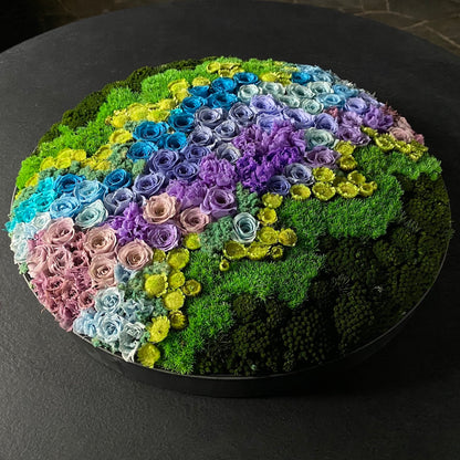 Flower Art Piece "Hanayama preserved flower"