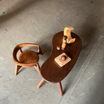 Walnut Baby Low Table