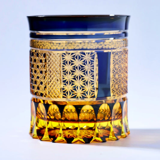 Japanese style cut glass "Tōtō Mujin —an everlasting Light—"