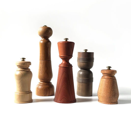 Wood Works Yamani Hand-Turned Pepper Mill