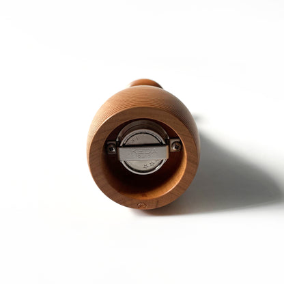 Hand-Turned Salt Mill<br>Pin: H 6.5 in (165 mm) / Cherry
