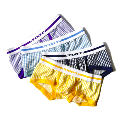 Men's Underwear "Gingham Check Boxer"