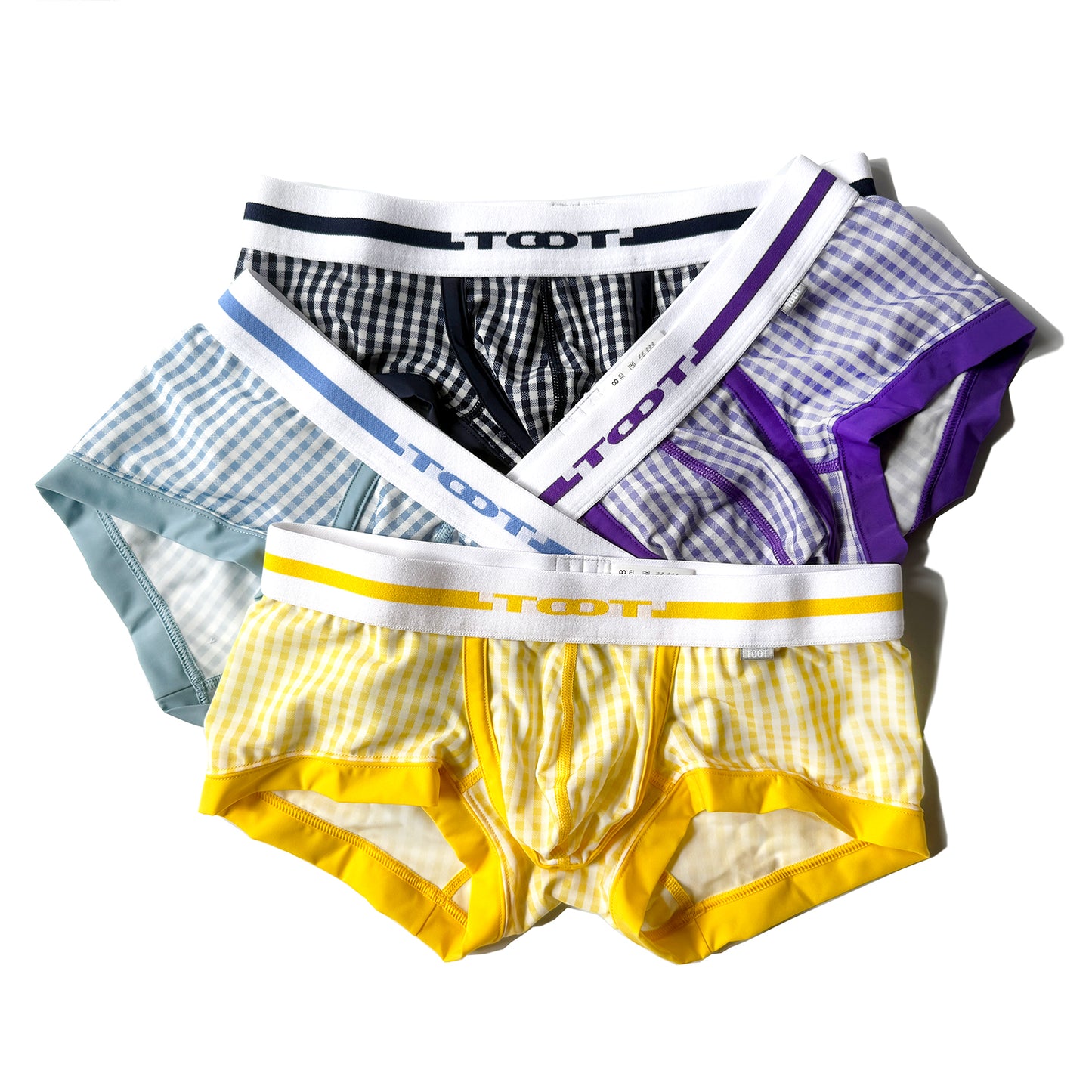 Men's Underwear "Gingham Check Boxer"