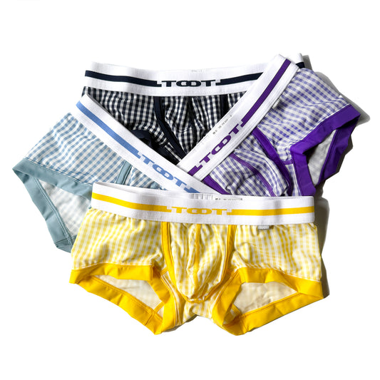 Men's Underwear "Gingham Check Boxer"
